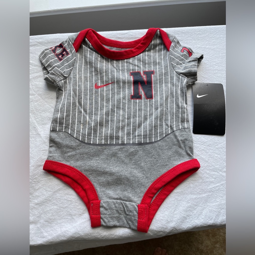 NWT Nike Baseball Onesie, 3 months
